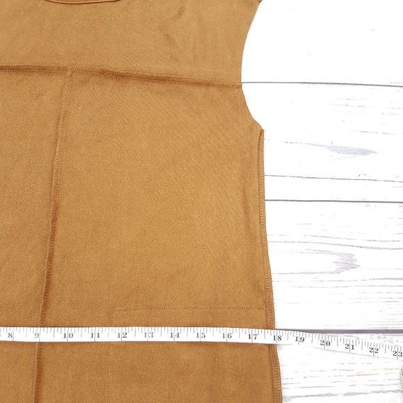 Dex Faux Suede Dress - Picture 4 of 11